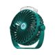 thumbnail image 2 of Ventilador de escritorio pequeño de mano Ventilador de mesa silencioso Personal 5 velocidades Mini enfriamiento ajustable Verde BLESIY ventilador de pulverización, 2 of 4