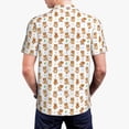 thumbnail image 3 of Balery Tigers go in for Sports Printed Men’s Short Sleeve Polo Shirt, Midweight Men's Shirt,Golf Polo shirts -4X-Large, 3 of 8