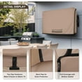 thumbnail image 4 of Outdoor TV Cover for Outside Flat Screen Televisions with Mounts and Stands, 4 of 8