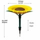 thumbnail image 3 of Comedero extraíble para pájaros y girasoles para exteriores, decoración de jardín, 3 of 9