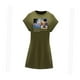 thumbnail image 2 of Vestido de verano para mujer, clásico, cuello redondo, vestido adolescente para vacaciones, oficina, mujer SG, 2 of 7