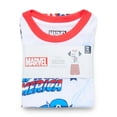 thumbnail image 2 of Captain America Boys Tee and Shorts Pajama Set, 2-Piece, Sizes 4-12, 2 of 4