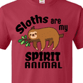thumbnail image 4 of Inktastic Sloths Are My Spirit Animal with Cute Sloth Illustration T-Shirt, 4 of 5