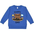 thumbnail image 2 of Inktastic Happy Groundhog Day Cute Toddler Sweatshirt, 2 of 4