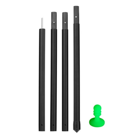 qiya Carbon Fiber Tarp Poles Camping Canopy Shelter Awning Tent Poles Adjustable Rod