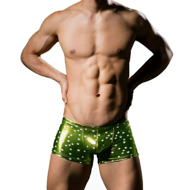 Pantalones Cortos Star Mirada Mojada Ropa Interior Boxeador para Hombres Macarena Ropa Interior Para Hombre