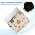 thumbnail image 2 of FORMRS 13"-13.3" Laptop Sleeve Protective Case Soft Carrying Quilted Computer Bag Cover, Beige Fall Pumpkin, 2 of 7