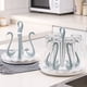 thumbnail image 5 of Portavasos de Cisne Con Bandeja de Goteo Giratoria, Estante Giratorio de PlásTiCo Para Escurridor de Tazas para Cocina Casera, Estante para Secadora de Tazas Con Bandeja de Goteo, 5 of 8