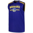 thumbnail image 2 of Men's Fanatics Royal Golden State Warriors Big & Tall Birdseye Muscle Tank Top, 2 of 3