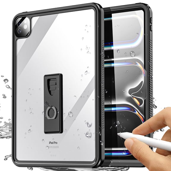 AICase Waterproof Case for iPad Pro 13 inch/iPad Pro 11 inch (M4) 2024 Waterproof Shockproof Cover