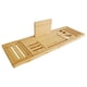 thumbnail image 1 of Bandeja organizadora para bañera, extensible, para accesorios de baño, práctico soporte de almacenamiento, longitud ajustable., 1 of 9