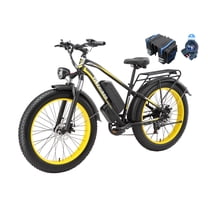 Electric Bike for Adults ,2000W Peak Motor, Off-Road E-Mountain Bike,32 MPH Max Speed 26"x4.0" Fat Tire E Bike,48V 17.5Ah Battery,UL2849