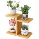 thumbnail image 1 of Desktop Plant D, Succulent Pots Plant Rack, Desktop 3 Tier Flower Rack, For Balcony And Bed(:, 1 of 3