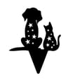 thumbnail image 1 of Toystoory Estacas de jardín decorativas para gatos, estaca de silueta de gato negro, adornos de jardín llamativos impermeables Decoración del hogar No. 4 Toystoory HA039897-04, 1 of 6