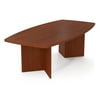 Bestar Boat Shaped Conference Table-Color:Bordeaux