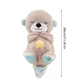 thumbnail image 1 of Nutria de respiración para dormir y compañero de juegos, juguete de peluche Musical para bebé con sonido ligero, sensorial para recién nacido, regalos cómodos para bebé, 1 of 6