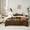 Brown 02, variant on Western Highland Cow Bedding Comforter Set 7pcs, Cartoon Cactus Plant King Bedding Sets, Kawaii Stars Print Reversible Bed Sheets, Luxury Bedroom Decor