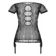 thumbnail image 3 of Femmes Sexy Licou Mini Robe Creuse Bodycon Robe Courte Découpée Robe de Soirée Club, 3 of 7