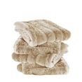 thumbnail image 2 of Home Soft Things Super Soft Decorative Pillow Covers, Set of 4, 20x20 inches, Bleached Sand, 2 of 2