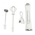 thumbnail image 2 of Batidor De Mano, Mezclador De Bebidas, Espumador, Portátil, 3 Velocidades, Sin Esfuerzo, Recargable Por USB, Espumador De Leche Eléctrico De Mano, Ergonómico Para Café, 2 of 7