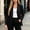 Black, variant on Womens Open Front Long Sleeve Blazer Solid Color Lapel Collar Business Casual Office Jacket Lightweight Professional Blazers