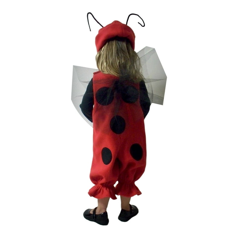 Kids Girl Ladybug Cosplay Costume Set Halloween Party Jumpsuit