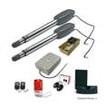 thumbnail image 1 of Automatic Dual Arms Electric Swing Door Gate Opener Operator Motor Actuator Closer Swing Gate Opener + Wifi Control System For Driveway ,Ultra-Quiet Operation, 1 of 7
