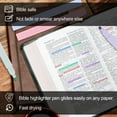 thumbnail image 4 of 12 Pack Aesthetic Pastel Highlighters, Bible Highlighters Set, No Bleed Bible Highlighters Pastel, Chisel Point, Assorted Colors, 4 of 7