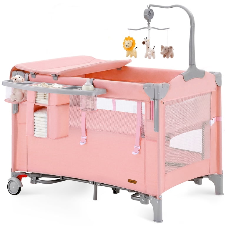 HARPPA 5-in-1 Baby Playard with Bassinet & Changing Table photo 1