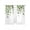 Green, variant on Blue Eucalyptus Leaves Sheer Curtains 84 Inch Length 2 Panels Set, Summer Botanical Watercolor Voile Window Treatment Rod Pocket Curtains Sheers Drapes for Bedroom/Living Room/Kitchen 52"x84"x2