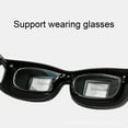 thumbnail image 4 of Anvazise Prism Glasses Universal Non-slip ABS Refractive Show Horizontal Glasses for Reading Black L, 4 of 13