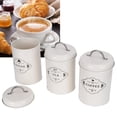 thumbnail image 4 of Tea Canister, 3Pcs/Set Durable Kitchen Accessories Sealed Can, For Sugar Tea Coffee, 4 of 8