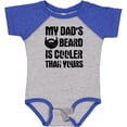 thumbnail image 3 of Inktastic My Dad's Beard is Cooler Than Yours Boys Baby Bodysuit, 3 of 5