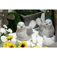 thumbnail image 2 of DecMode 10" Indoor Outdoor Bird Garden Sculpture (2 Pack), 2 of 14