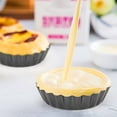 thumbnail image 3 of Woeilo 6 pcs 3" Mini Tart Pans Removable Bottom, Carbon Steel Quiche Bakeware, 3 of 5