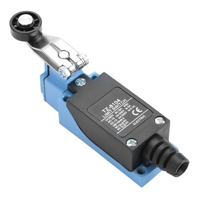 Interruptor De Límite Impermeable De aleación De Zinc, Interruptor De Límite De Palanca De Rodillo TZ-8104, Fresadora CNC Giratoria ME-8108 Para Interruptor De Puerta De