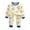 Dark Blue, variant on Hienoo Infant Boys Homewear Pajamas Cartoon Print Long Sleeve Tops Pants Sleepwear Pj's