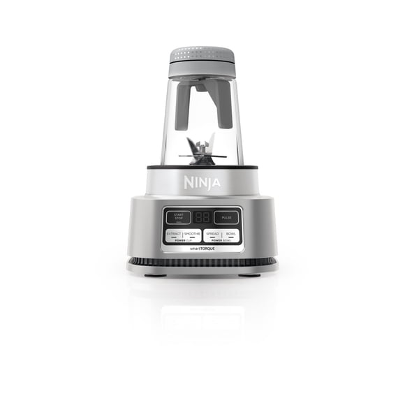 Procesador de Alimentos Ninja Digital 1100 Watts 2 vasos 710 ml Cuchilla de Acero Inoxidable Color Plata