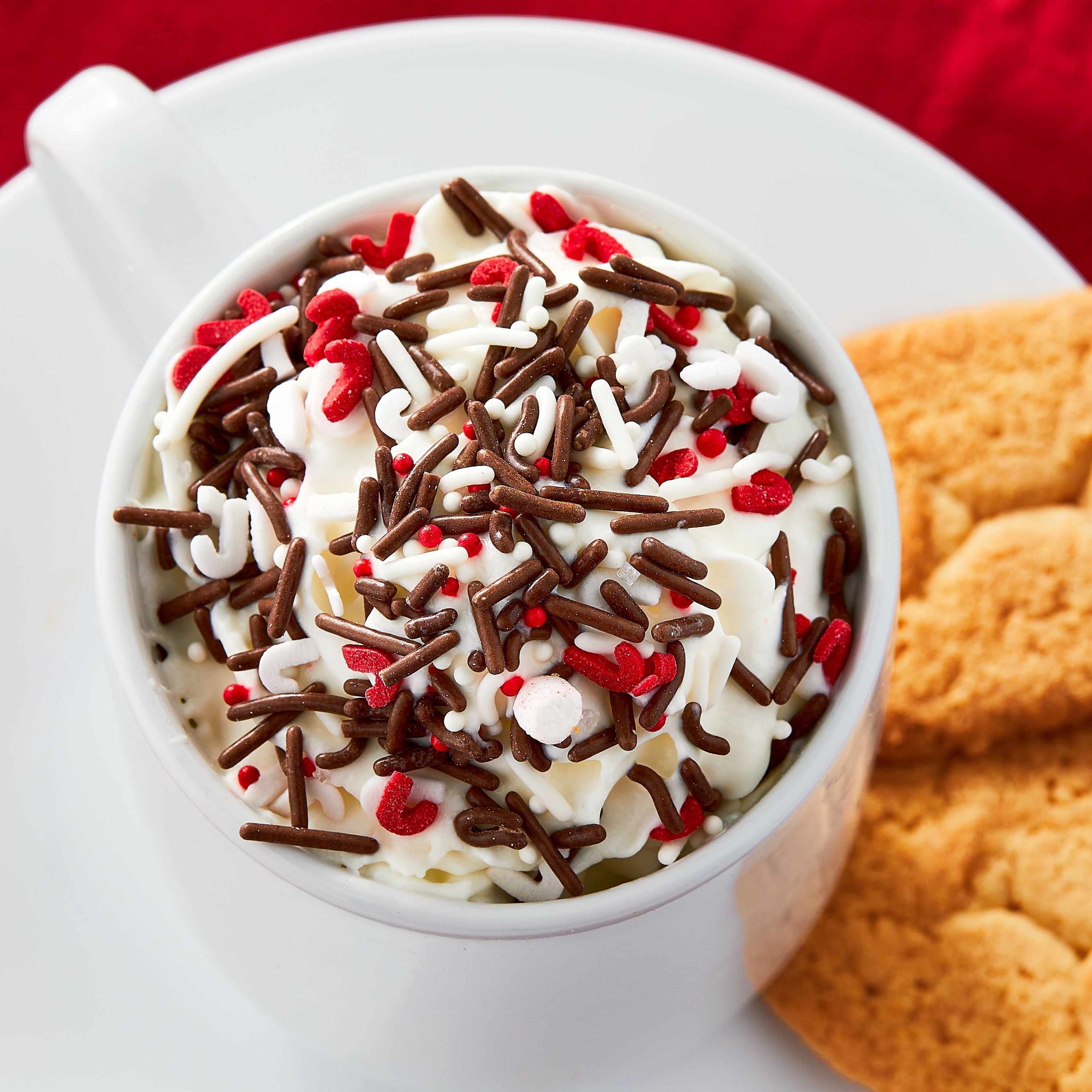 Great Value Peppermint Hot Cocoa Multi-Color Topper Sprinkles, 2.82 oz