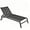 Gray, variant on PURPLE LEAF OUTDOOR Oversized Patio Lounge Chairs Set of 2 with Side Table Extra Wide Aluminum Adjustable Reclining Chaise Lounge with Wheels Heavy Duty Textilene for Poolside Backyard Beach Grey