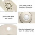 thumbnail image 2 of Mini Roulettes pour Meubles, Roue Silencieuse Assurant des Fonctionnements Silencieux dans Toute Pièce, Installation Facile avec Design Auto-Adhésif, Performance Robuste pour Déplacer de Grands Objets (Lot de 20), 2 of 5