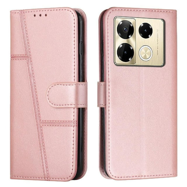 Funda Flip para FOXDOCK infinix note 40 pro 4G/5G – Carcasa delgada y resistente a impactos con soporte para uso diario y profesional
