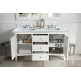 thumbnail image 3 of James Martin Vanities 527-V60d-3Car Palisades 60" Free Standing Double Vanity Set - White, 3 of 5