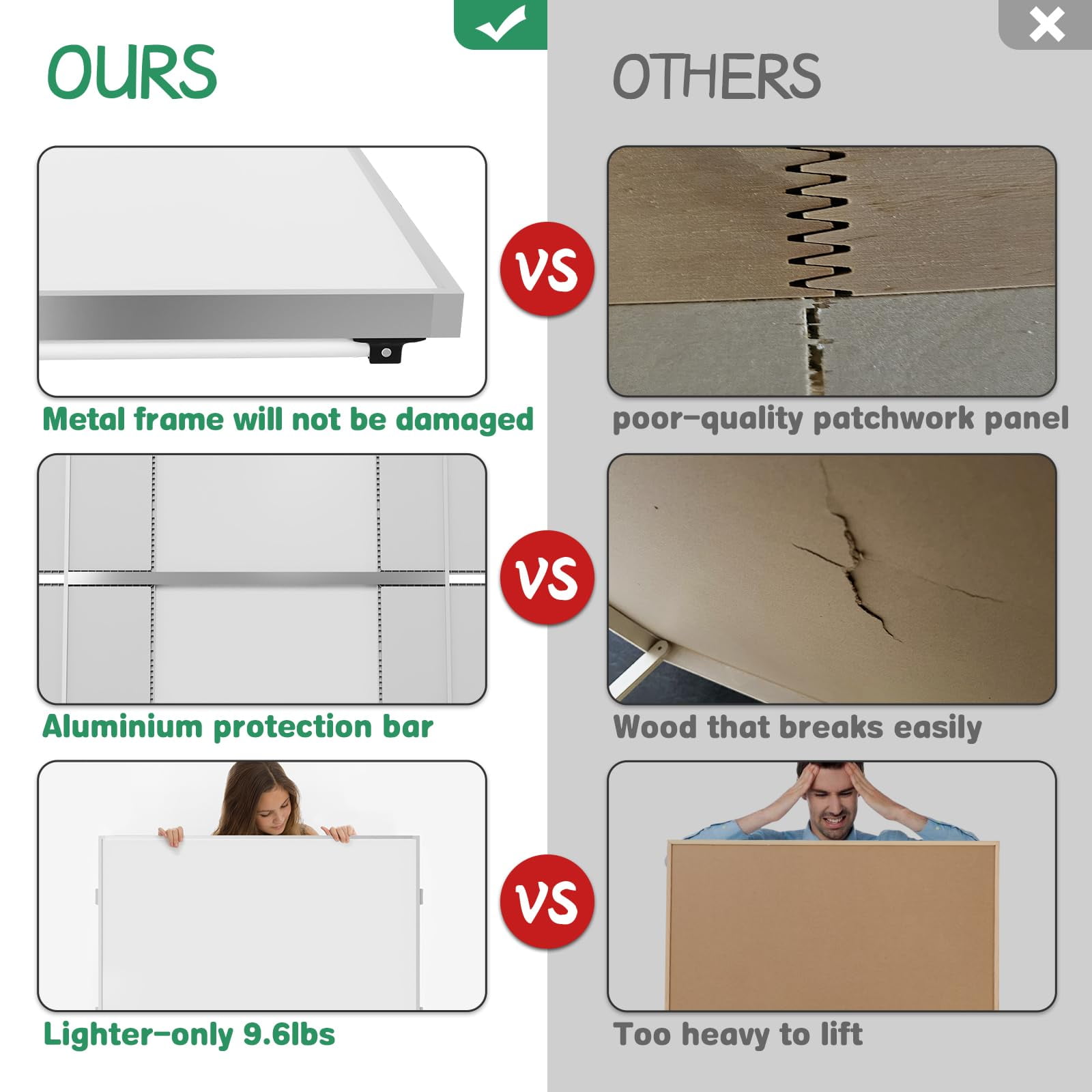 1500 PCS Jigsaw Puzzle Board with Drawers, Folding Puzzle Table with Legs, Puzzle Organizers and Storage, Puzzle Game Gift, White