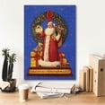 thumbnail image 5 of Epic Graffiti 'Victorian Santa' by Christopher Nick, Canvas Wall Art, 18"x26", 5 of 8