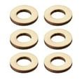 thumbnail image 2 of KONTONTY  Hollow Circle Wood Pieces Decorative Wooden Rounds 200pcs for Crafts, 2 of 5