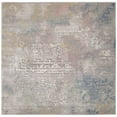 thumbnail image 6 of SAFAVIEH Meadow Rebeca Abstract Area Rug, Grey/Gold, 6'7" x 6'7" Round, 6 of 8