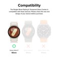 thumbnail image 2 of Ringke Galaxy Watch 7 [Bezel Styling Premium & Glass] Thin Lightweight Anti Scratch Watch Case - 40-96 (ST) Black, 2 of 11