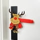 thumbnail image 4 of Seyotauo Festive Christmas Decorations Indoor,Cartoons Santa Claus Door Handle Protective Cover with Bells,5 inch Soft Anti-Collision Cover,Washable Reusable No Fading for Bedrooms Kitchens Bathrooms, 4 of 6