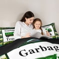 thumbnail image 4 of Castle Fairy Children Garbage Truck Bedding Comforter Set,Cartoon Car King Bedding Sets, 4 of 8